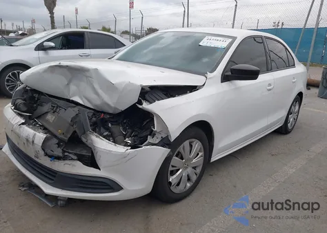 2014 Volkswagen Jetta 2.0L S from USA, damaged, VIN 3VW2K7AJ4EM387530